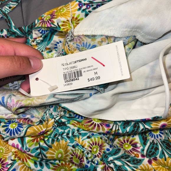 Mini patterned dress - Picture 6 of 6